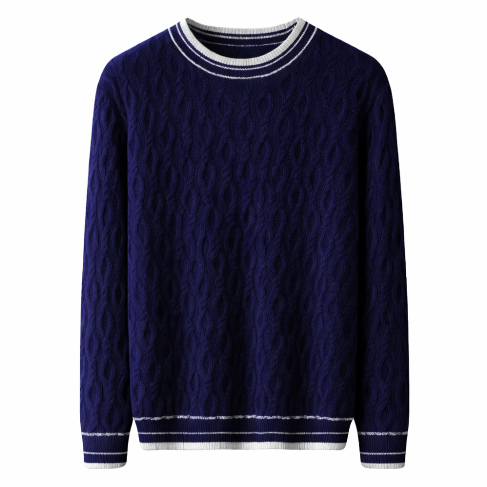 Noir Cable Knit Sweater
