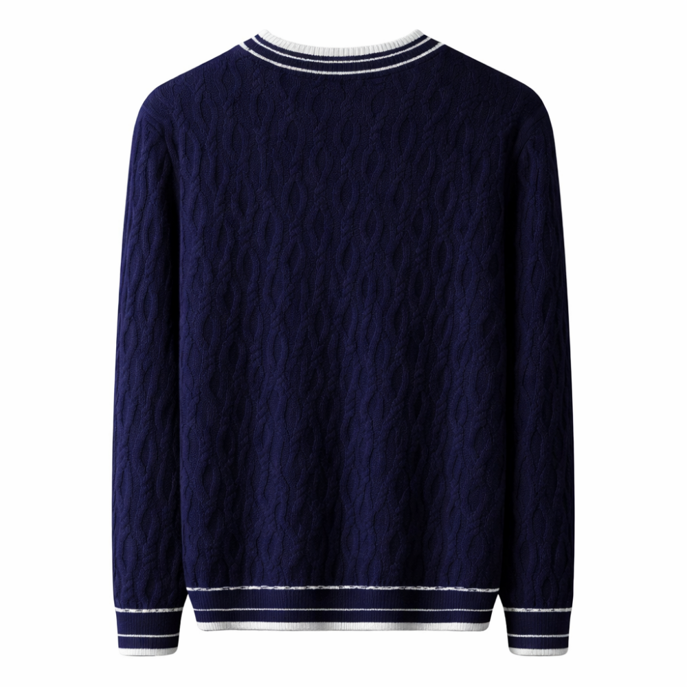 Noir Cable Knit Sweater