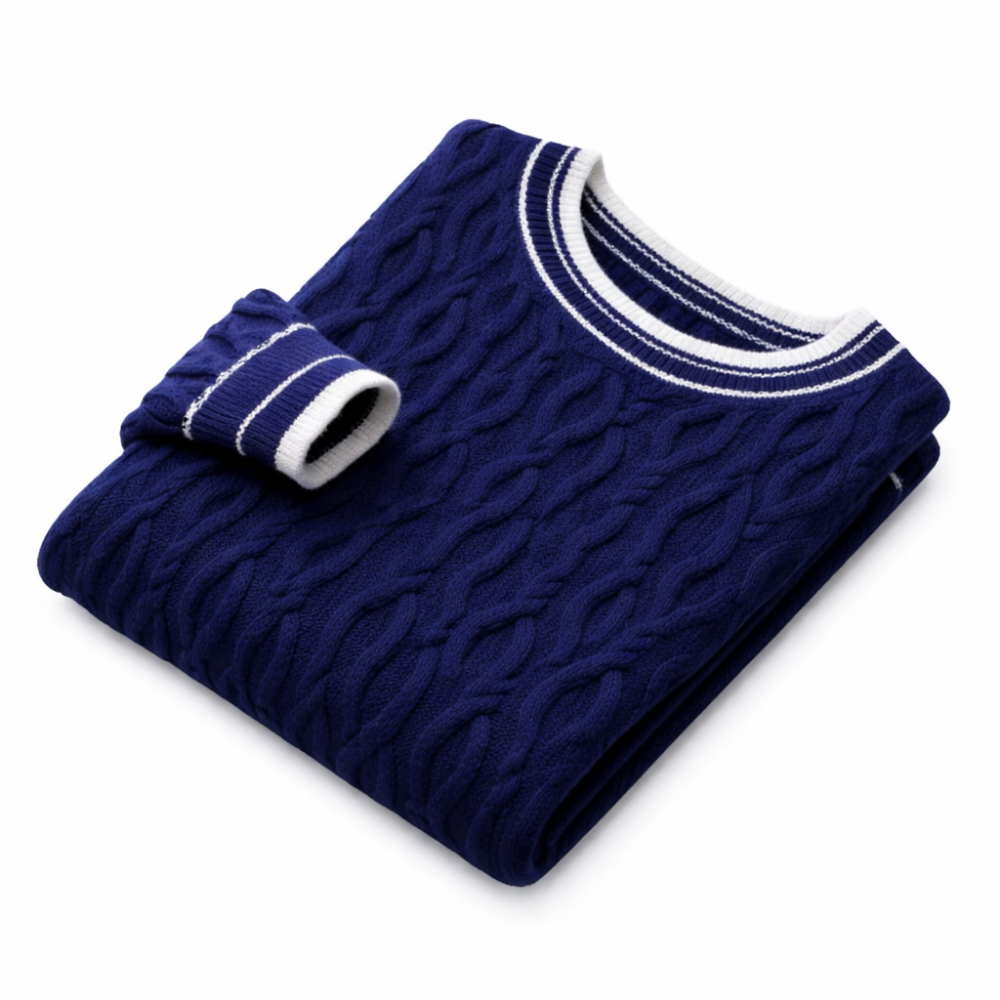 Noir Cable Knit Sweater