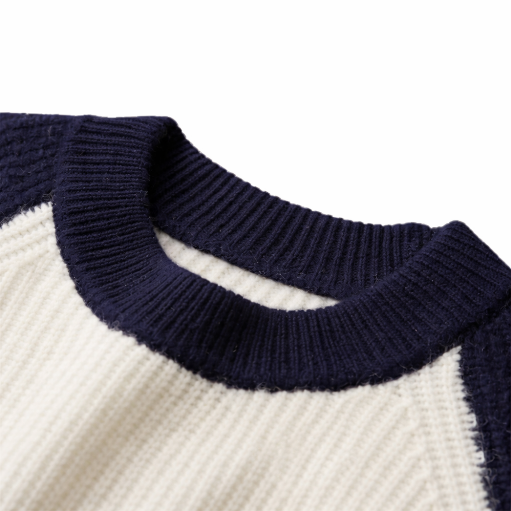 Riven Contrast Knit