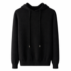 Noir Knit Hoodie